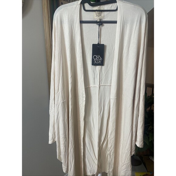 New Chaser Glitter Open Front Cardigan Size M/L - Picture 2 of 5